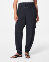 SPANX® On the Move Cargo Jogger | Very Black